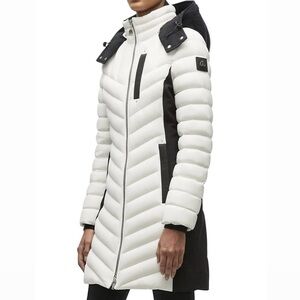 WHITE EAST PRAIRIE PARKA